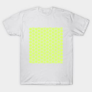 Concentric hexagons - green T-Shirt